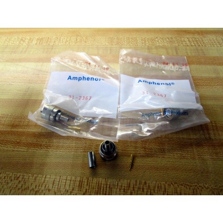 Amphenol 31-2367 Connector Kit 312367 (Pack of 2)