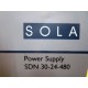 Sola Hevi Duty SDN 30-24-480 Power Supply SDN3024480 - Used