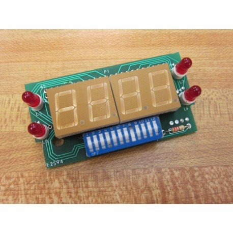 E2594 Digital Display Board E2595 - Used