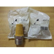 Arrow ASP-8 Muffler Filter 1" ASP8 (Pack of 3)