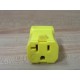 Hubbell HBL5369VY Valise Yellow Connector Body - New No Box