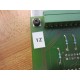 Barmag ED366B Wiring Board   Y2-25-142Z (10) IO Switches-wPanel Mount - Used