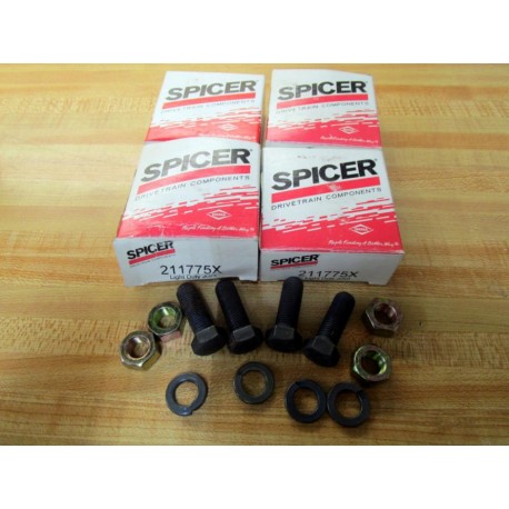 Spicer 211775X Light Duty Joint Fastener Kit (Pack of 4)