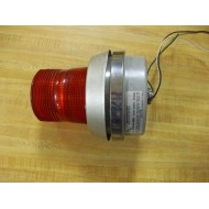 Edwards Signaling 51A-N5-40W Red Flashing Light - Used