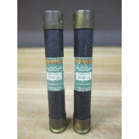 Brush ECSR 15 Fuse ECSR15 Tested (Pack of 2)