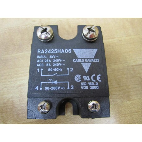 Carlo Gavazzi RA2425HA06 Relay - New No Box