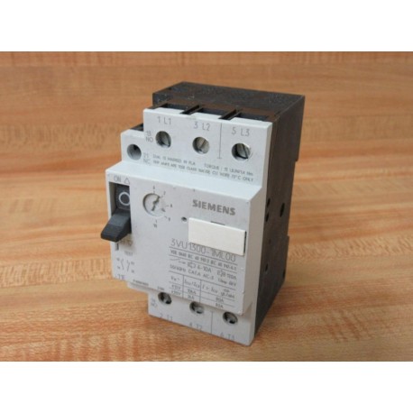 Siemens 3VU1300-1ML00 Starter Motor 3VU13001ML00 80A - Used