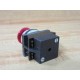 Gemco P-601-C Selector Switch P601C wRed Pushbutton