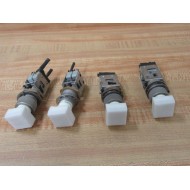 Micro Switch 1J001-W Push Switch M2288581-01W (Pack of 4) - Used