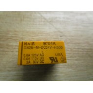 NAIS DS2E-M-DC24V-H300 Relay (Pack of 6) - Used