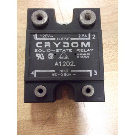 Crydom A1202 Solid State Relay (Pack of 2) - Used