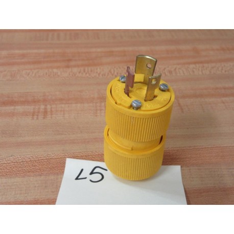 General Electric L5 Male Twist Lock Plug (Pack of 2) - New No Box