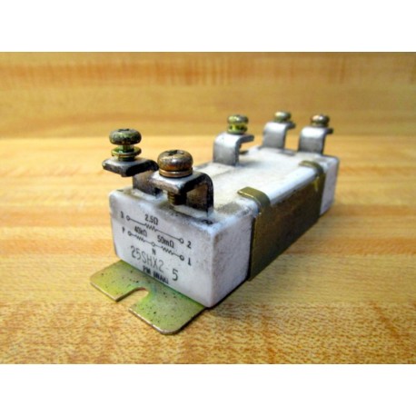 Iwaki 25SHX2-5 Resistor 25SHX25 - Used