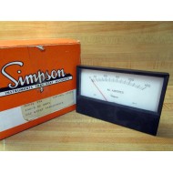 Simpson 15128 AC Ampere Meter 554