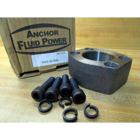 Anchor Fluid Power W43-32-32U Flange Kit W433232U