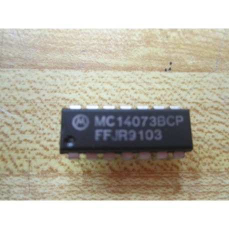 Motorola MC14073BCP Integrated Circuit (Pack of 5)
