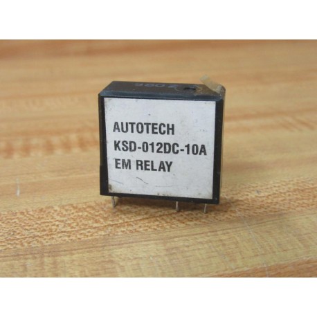 Autotech KSD-012DC-10A EM Relay KSD012DC10A - New No Box