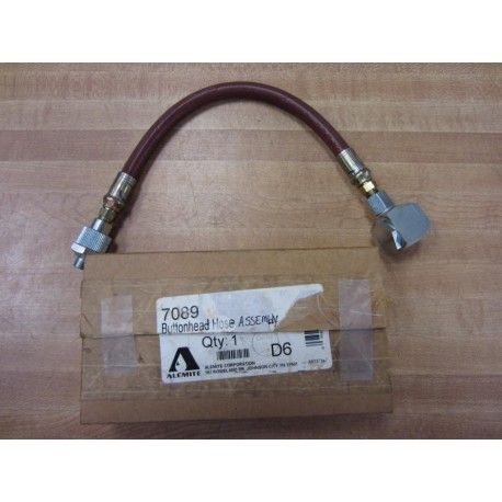 Alemite 7089 Buttonhead Hose Assembly