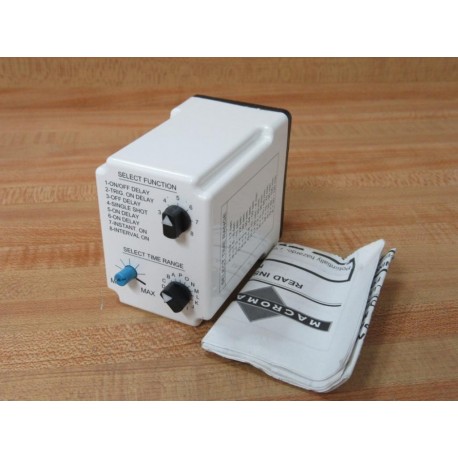 Macromatic TR-68129 Time Delay Relay TR68129 - New No Box