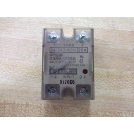 Omron G3NA-225B Solid State Relay G3NA225B - Used