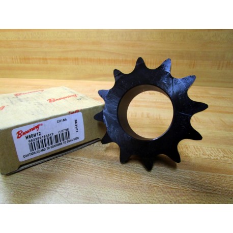 Browning H60H12 Bushing Bore Roller Chain Sprocket 1177799