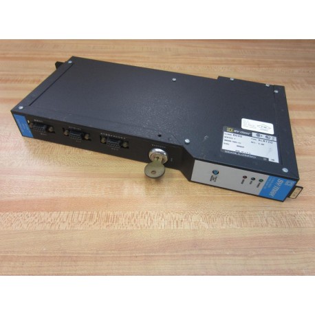 Square D 8030-DLM120 SYMAX D-Log Data Controller 8030DLM120 F 5.00 WKey - Used