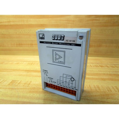HBM AE 301S6 Analog Amplifier AE301S6 - Used