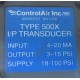 ControlAir 500-AC Tranducer 500AC W Volume Booster - Used