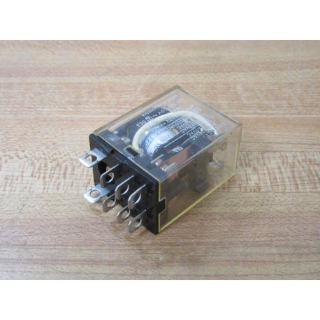 Omron LY2-AC110120 VAC Relay LY2AC110120VAC (Pack of 4) - Used