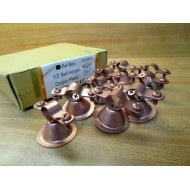 Generic 060801 Copper Plated Bell Hanger (Pack of 9)