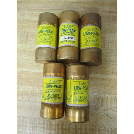 Buss LPJ-35SP Bussmann Fuse LPJ35SP Cooper (Pack of 5) - New No Box