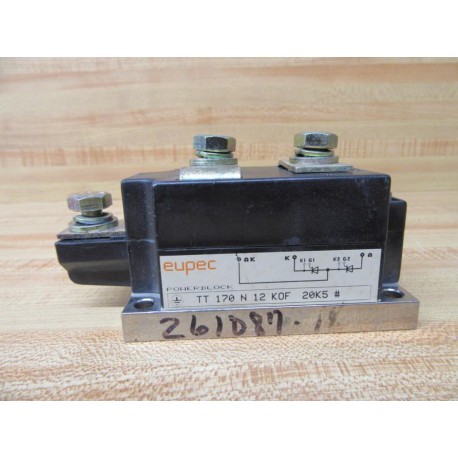 Eupec TT 170 N Thyristor Module TT170N - New No Box