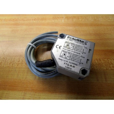 AEC FTQ-R-R Fetostar Photoelectric Sensor FTQRR Worn Cable - Used