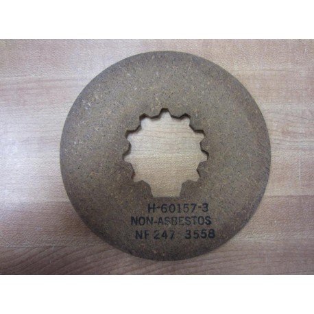 H-60157-3 H601573 Friction Disc NF 247 3558 - New No Box