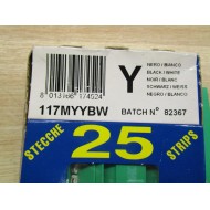 Grafoplast 117MYYBW Label Y (Pack of 22)