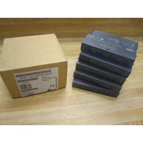 Siemens 6ES7-132-4BD30-0AA0 Module 6ES71324BD300AA0 (Pack of 5)