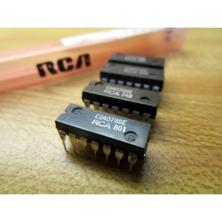 RCA CD4078BE Integrated Circuit (Pack of 4)