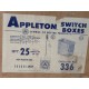 Appleton 336 Switch Box (Pack of 25)