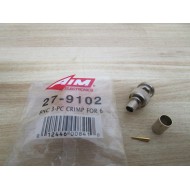AIM Electronics 27-9102 Connector (Pack of 6)
