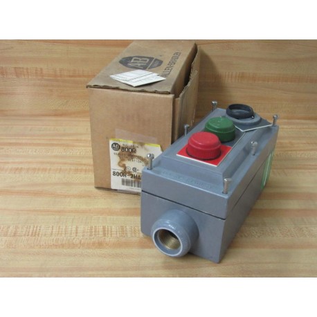 Allen Bradley 800R-2HAR4R Pushbutton Station 800R2HAR4R