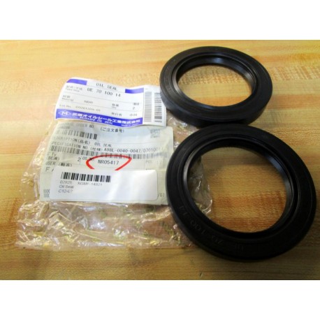 Musashi UE 70 100 14 Oil Seal NR05417 XGMF-14921 (Pack of 2)