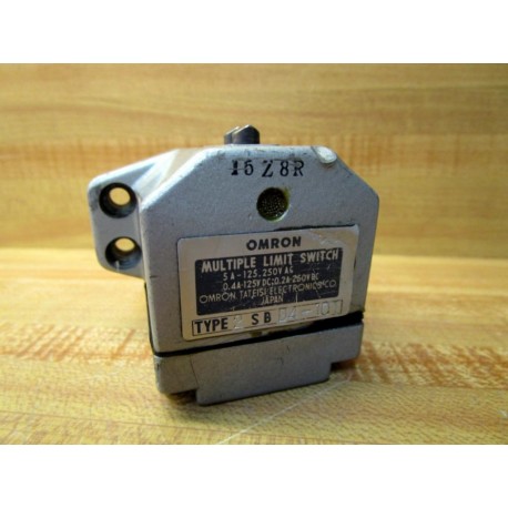 Omron 2SBD4-101 Multiple Limit Switch 2SBD4101 Missing Bottom Screw - Used