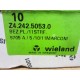 Wieland Electric Z4.242.5053.0 Z424250530 Marking Plate (Pack of 10)