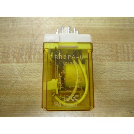 Idec RR3PA-UL AC120V Relay RR3PAULAC120V (Pack of 3) - Used